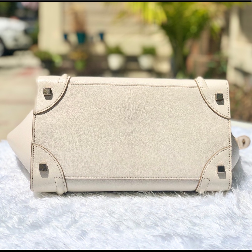 🌟HP🌟 Celine Mini Luggage - Off White - Picture 5 of 16